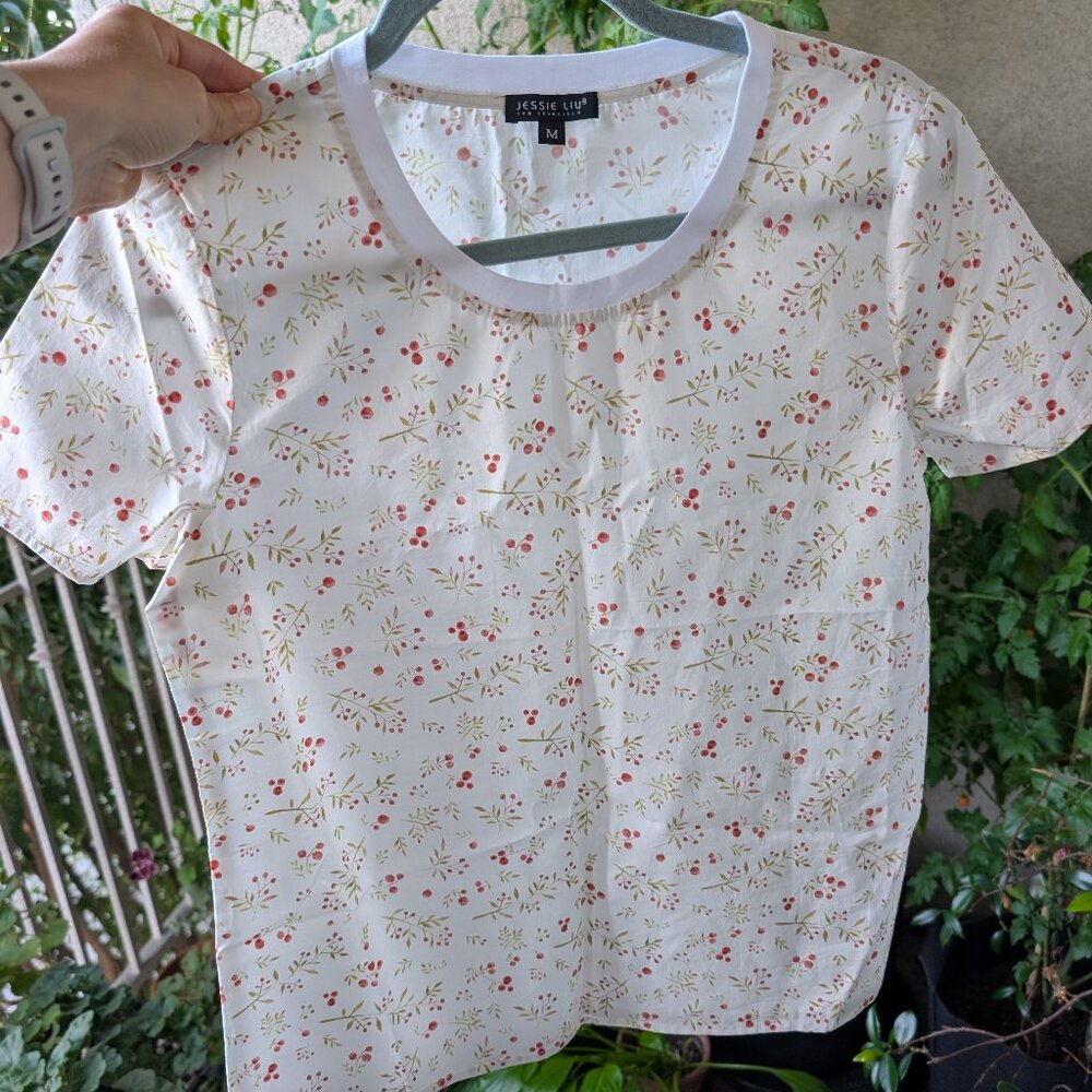 Jessie Liu cotton T-shirt NWOT size M